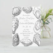 Uitnodiging Oyster Feest (Staand voorkant)