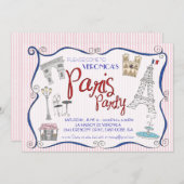 Uitnodiging Parijs (Voorkant / Achterkant)