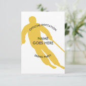 Uitnodiging  partij (Staand voorkant)