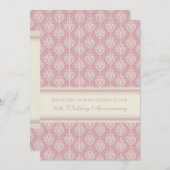 Uitnodiging Pink Cream 20th Anniversary Party (Voorkant / Achterkant)