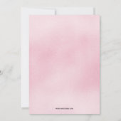 Uitnodiging Pink Grand Opening Party (Achterkant)