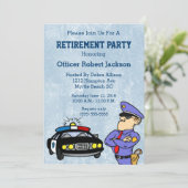 Uitnodiging politieambtenaar (Staand voorkant)