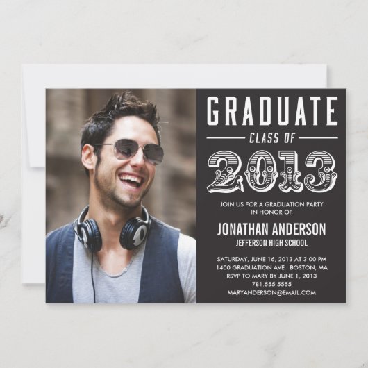 Uitnodiging poster Style Afstuderen (Voorkant)