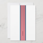 Uitnodiging president dag banner (Achterkant)