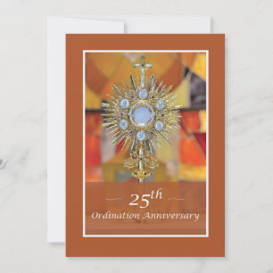 Uitnodiging priester 25-jarig priesterjubileum