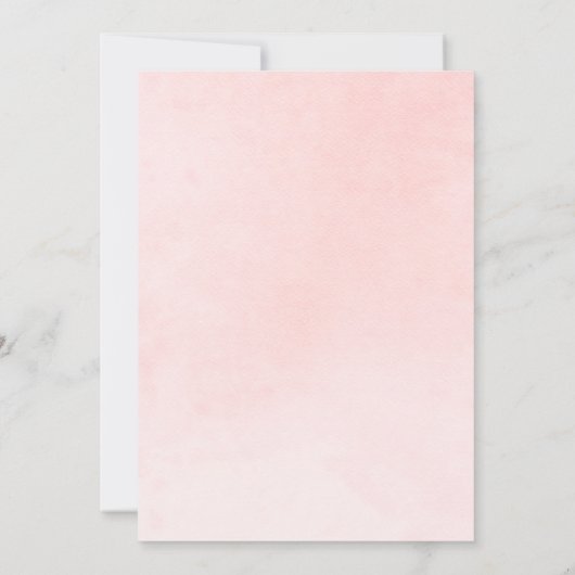 Uitnodiging Quinceañera Roze Para Editar En Españo (Achterkant)