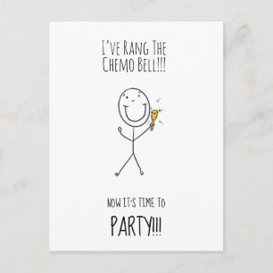 Uitnodiging Rang The Chemo Bell Feestje