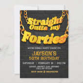 Uitnodiging Rechtstreeks Uit Mijn Veertigers (Voorkant)