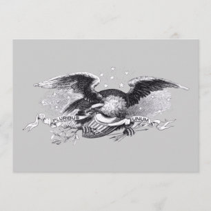 Uitnodiging revolutionair uit de Eagle