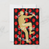 Uitnodiging  rockbeklimmer (Voorkant)