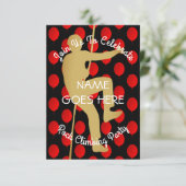 Uitnodiging  rockbeklimmer (Staand voorkant)