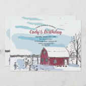 Uitnodiging Rode Schuur (Voorkant / Achterkant)