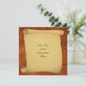 Uitnodiging Rol (Staand voorkant)