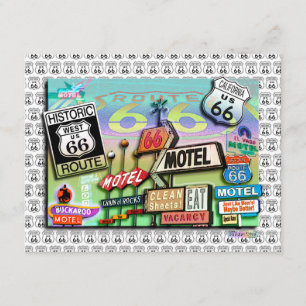 Uitnodiging - Route 66 The Moeder Road 18SQ