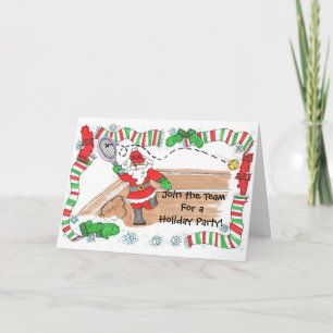 Uitnodiging - Santa On Court