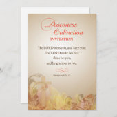 Uitnodiging Schriftlezing Diaconeswijding (Voorkant / Achterkant)