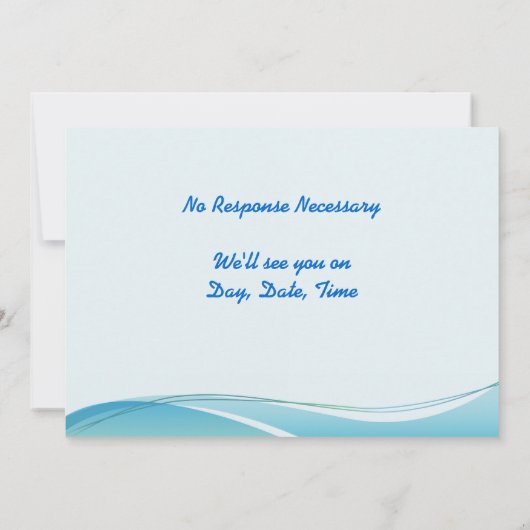 Uitnodiging Sjabloon tandheelkunde (Achterkant)