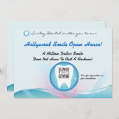 Uitnodiging Sjabloon tandheelkunde (Voorkant / Achterkant)