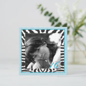 UITNODIGING SPECIAAL EVENEMENT :: zebra square 1SQ (Staand voorkant)