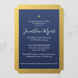 Uitnodiging Ster Graduation Party