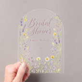 uitnodiging straalt elegant en romantiek uit acryl uitnodigingen (Insitu (Draagbaar))