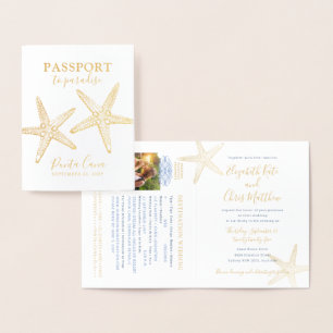 Uitnodiging strandbruiloft