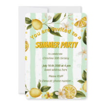 Uitnodiging Summer Birthday Party