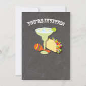 Uitnodiging Tacos en Tequila Engagement Party (Achterkant)