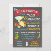 Uitnodiging Tacos en Tequila Engagement Party (Voorkant)