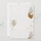 Uitnodiging template voor feestelijke bijeenkomst, (Achterkant)