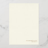 Uitnodiging tot 50e Jubileum voor bruiloft (Achterkant)