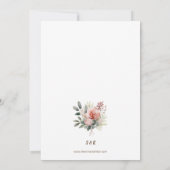 Uitnodiging tot 50e Jubileum voor bruiloft (Achterkant)