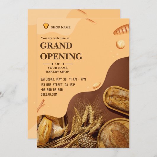 uitnodiging tot ⭐ ⭐ ⭐ ⭐ (8.13.000) (Voorkant / Achterkant)