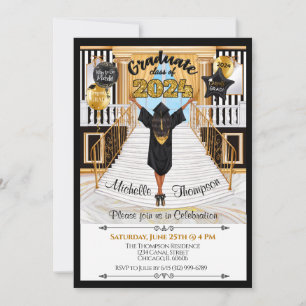 Uitnodiging tot Afstuderen in Afrika - Amerikaans 