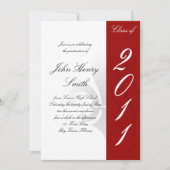 Uitnodiging tot Afstuderen op de middelbare school (Voorkant)