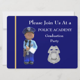 Uitnodiging tot Afstuderen van de Politieacademie 