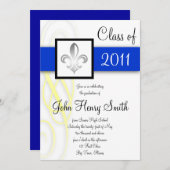 Uitnodiging tot Afstuderen van de Royal High Schoo (Voorkant / Achterkant)