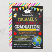 Uitnodiging tot Afstuderen van kinderen (Voorkant / Achterkant)