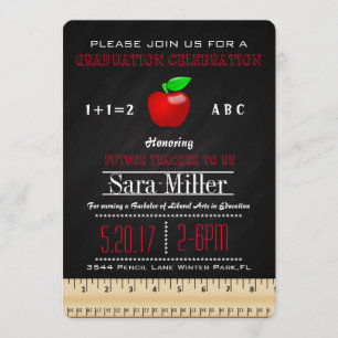 Uitnodiging tot Afstuderen van Ruler en Apple Teac