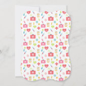 Uitnodiging tot Afstuderen van verpleegschool (Achterkant)