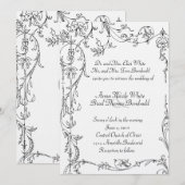 Uitnodiging tot Antiek uitzending van weddenschapp (Voorkant / Achterkant)