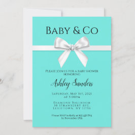 Uitnodiging tot baby & Co-Baby shower