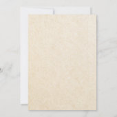 uitnodiging tot Baby shower (Achterkant)