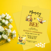 Uitnodiging tot Baby shower van Cute Bee