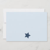 Uitnodiging tot Baby shower voor Space Rockets (Achterkant)