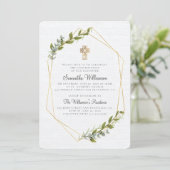 Uitnodiging tot bevestiging van rituele geometrisc (Staand voorkant)