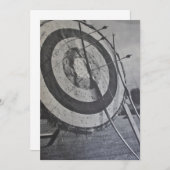 Uitnodiging tot boogschieten (Voorkant / Achterkant)