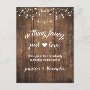 Uitnodiging tot briefkaart voor de sluiting van ee