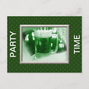 Uitnodiging tot Briefkaart voor St. Patrick's Day