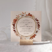 Uitnodiging tot bruiloft op het Plein van de Rusti